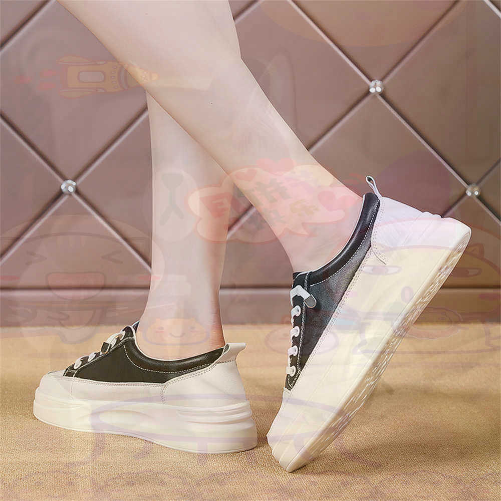 Tech Office Outfits Men - Sznurowane mokasyny Chunky Loafers Woman Skateboarding