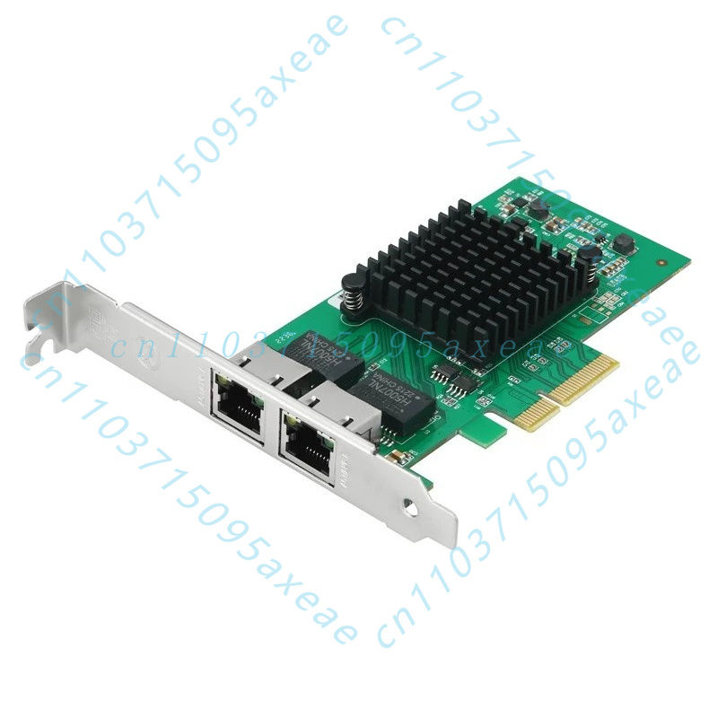 Gigabit Network Card - Karta sieciowa Intel I350-T2 Chip PCI-E