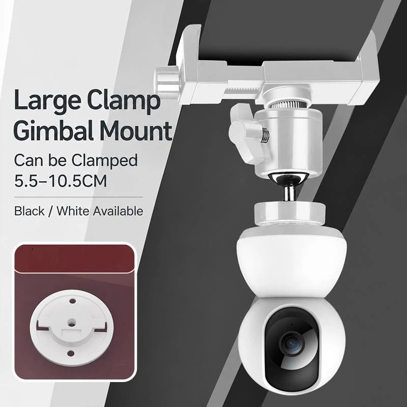 Webcam Stand Clip - 1 zestaw uchwytu na kamerę internetową