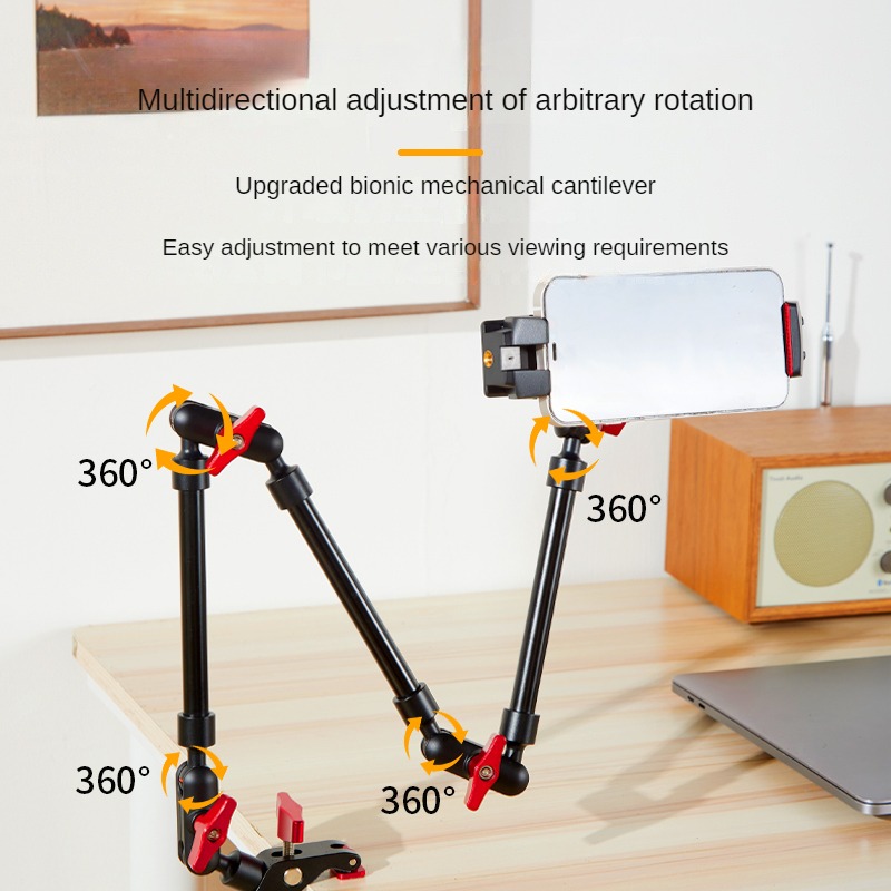 Webcam Stand Clip - Nowe magiczne ramię kamery z uchwytem