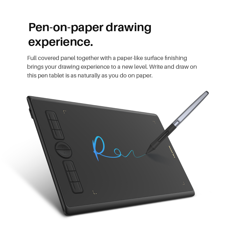 Tablet graficzny Huion H580X c – Drawing Pad Signature recenzja i cena
