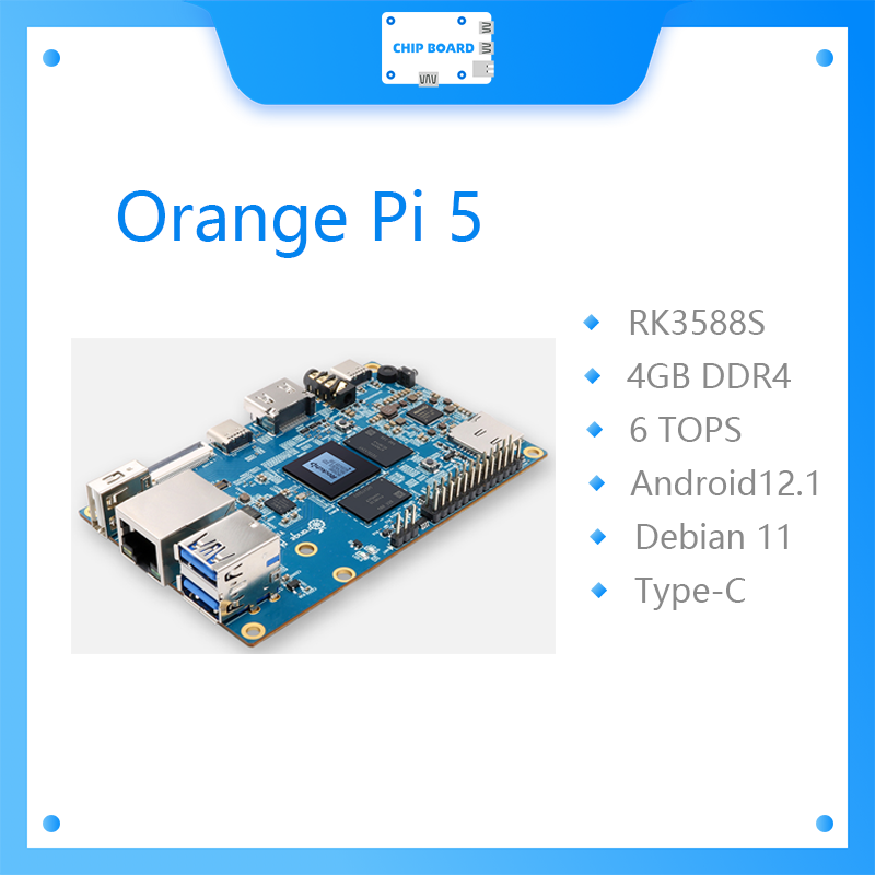 Orange Pi 5 4 GB RK3588S, modu – Gigabit Network Card recenzja i cena