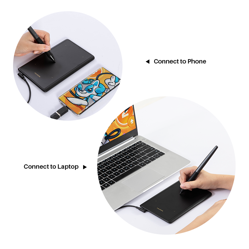 4x2,6 cala Huion H420X Tablet  – Drawing Pad Signature recenzja i cena