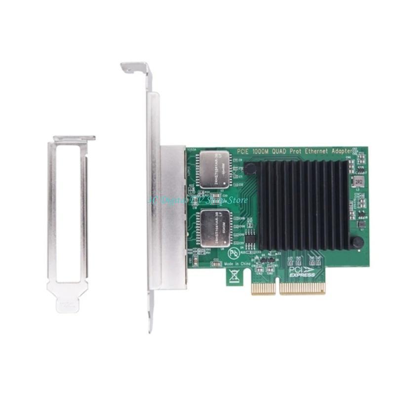 Karta sieciowa serwera PCIe E7 – Gigabit Network Card recenzja i cena