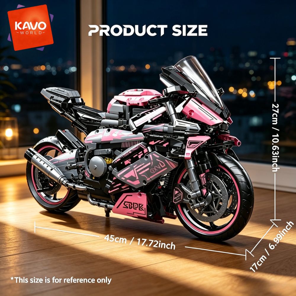 KAVOWORLD 1:5 Duży Model Motoc – High Tech Office Room recenzja i cena