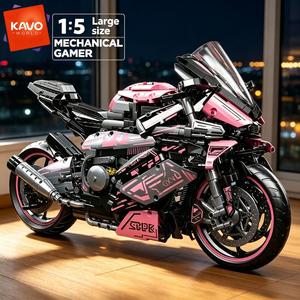 KAVOWORLD 1:5 Duży Model Motoc – High Tech Office Room recenzja i cena