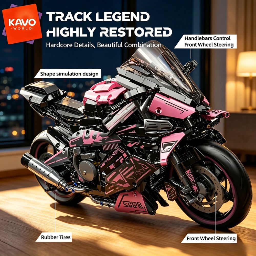 KAVOWORLD 1:5 Duży Model Motoc – High Tech Office Room recenzja i cena